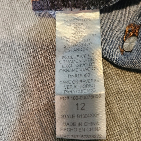 Democracy Ab Technology Blue Skinny Jeans - Picture 4 of 7